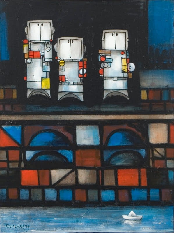 Ted Dutch (1928-2008), Paper Boat, 2007