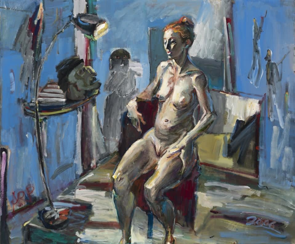 Alan Pearson, The Model Contemplates a Fatwa, 2006