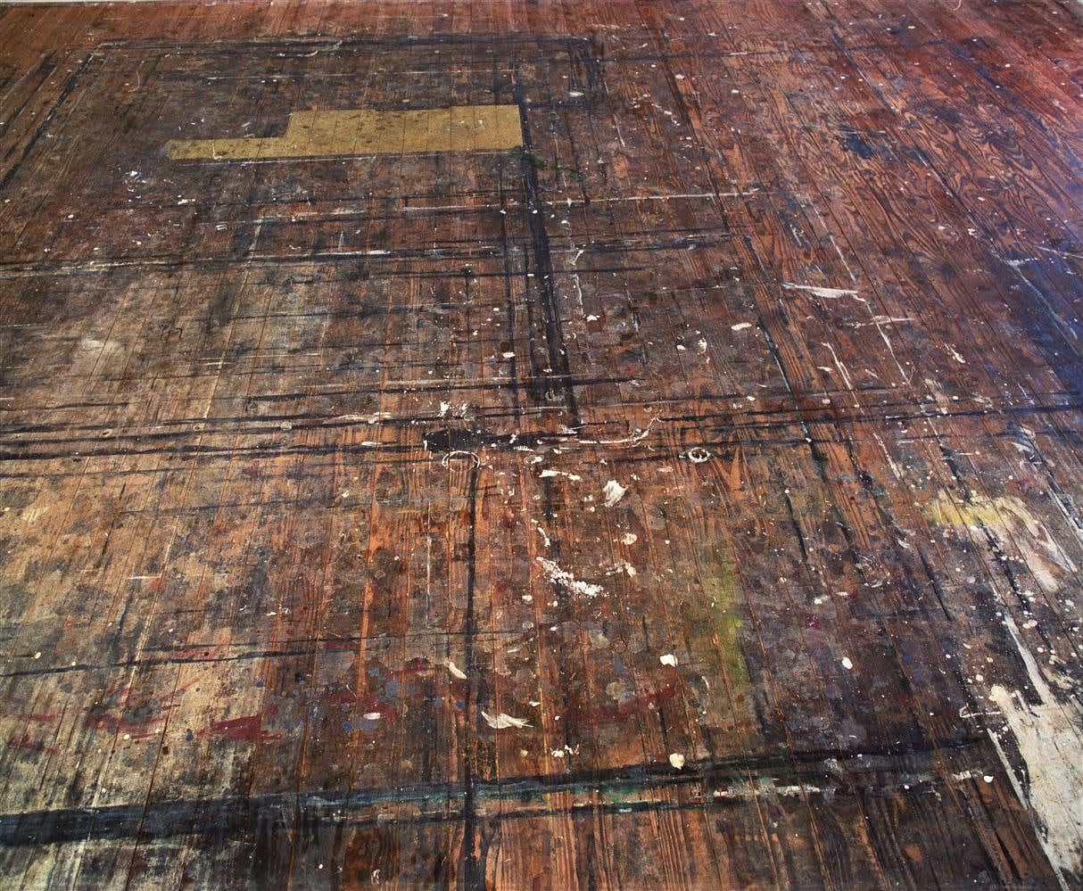 Kevin Capon, Westward view, Colin McCahon’s Muriwai Studio Floor, 2006