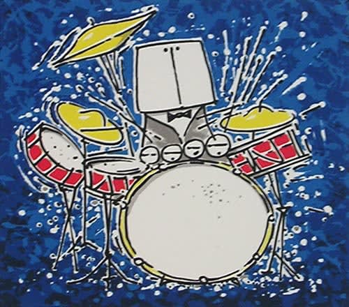 Ted Dutch (1928-2008), Jazz Drummer IV, 2003