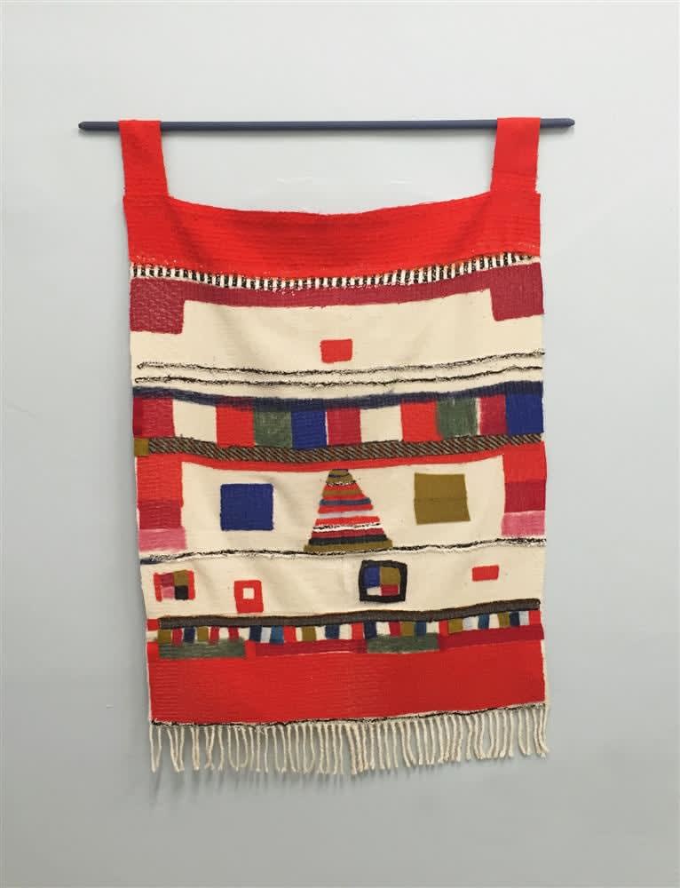 Julia Holderness, Max Pfeiffer Watenphul, Bauhaus tapestry, 1921, 2015