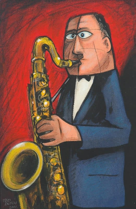 Ted Dutch (1928-2008), Saxophonist, 2007