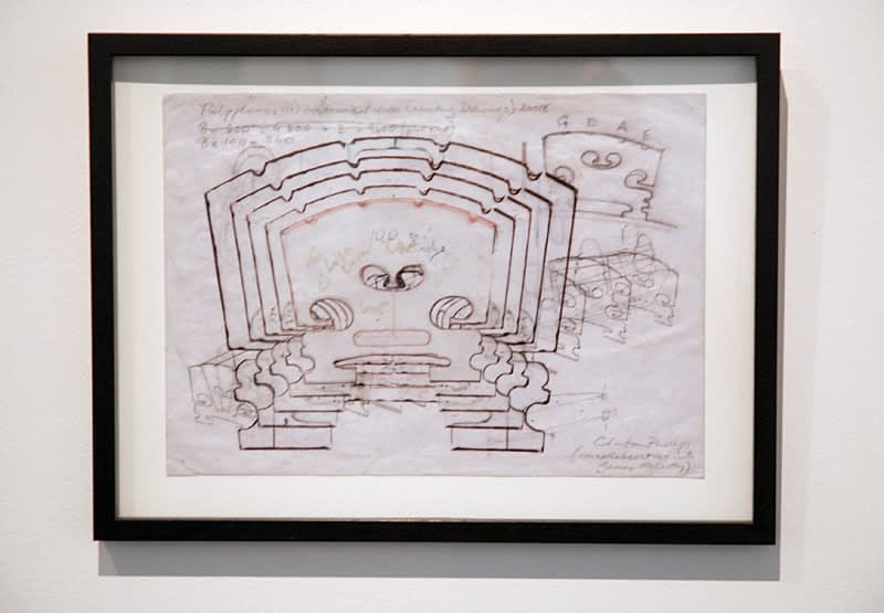 Clinton Phillips, Polyphonics 800, working drawing, 2008