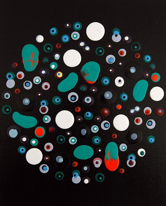 Holly Mackinven, Chromatic Constellation 8, 2009