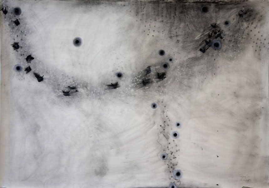 Cruz Jimenez, It Came Swiftly (drawing), 2010