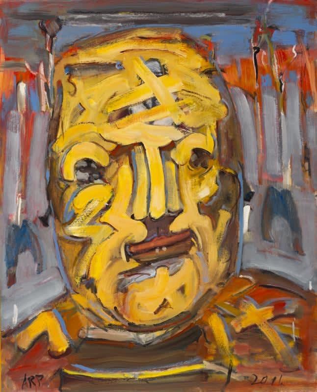 Alan Pearson, Self Portrait as Faust, 2011