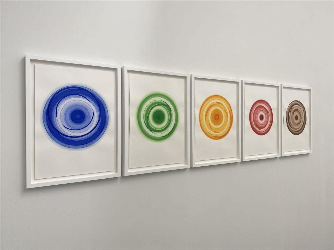 Philip Kelly, LATHE CUT (Blue), 2021