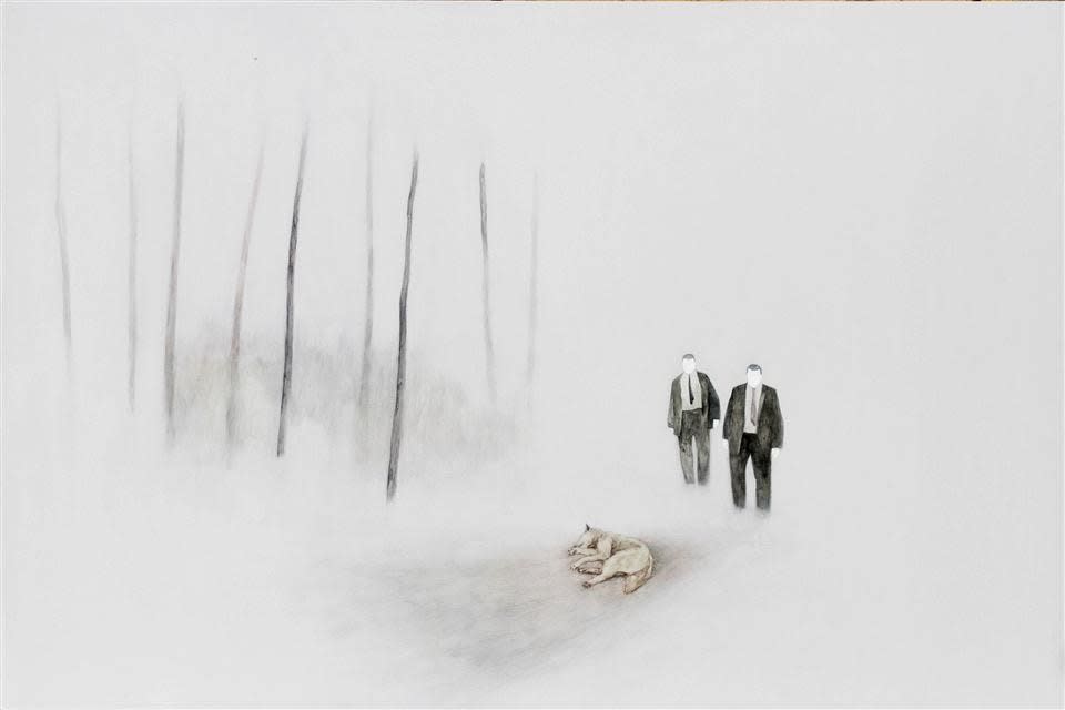 Alan Ibell, The Departure (Death of a Wild Dog), 2013