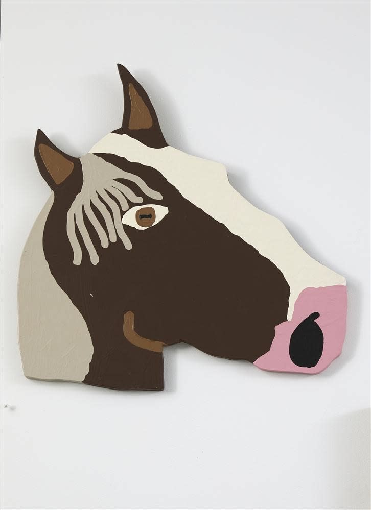 Claudia Kogachi, Brown Horse Head, 2020