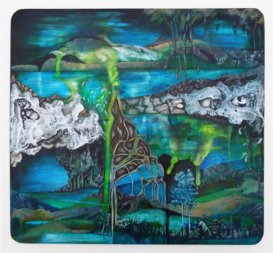 Lea-Anne Sheather, Traces Inhabit the Island of Woo, 2017