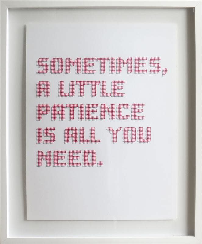 Briar Mark, Patience, 2012