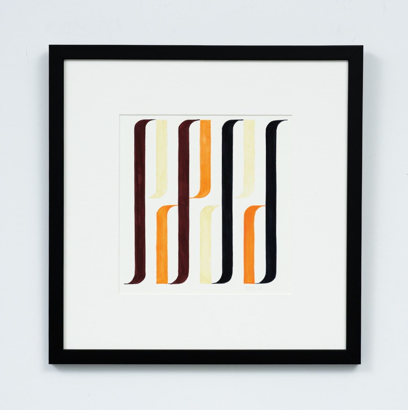 Jon Tootill, Study for Harakeke III, 2025