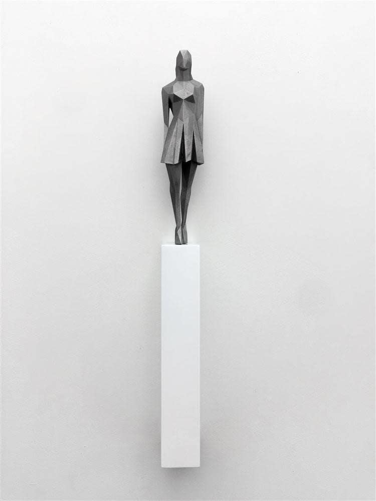 Ben Foster, Silver Figure, small, 2019