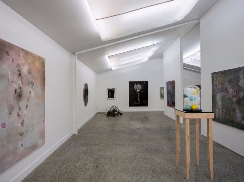 Cruz Jimenez, Bubble Boy, gallery installation, 2013