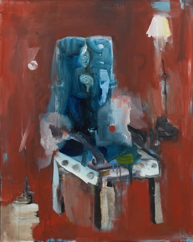 John Oxborough, Chair with Red, 2007