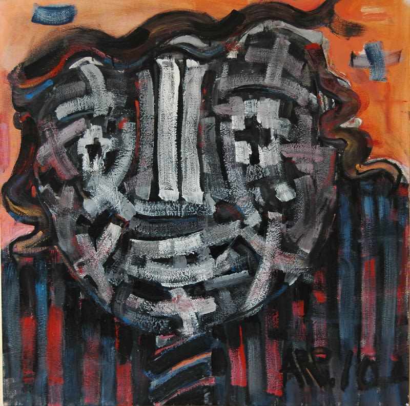 Alan Pearson, Self Portrait: Goodbye to all that (Robert Graves), 2010
