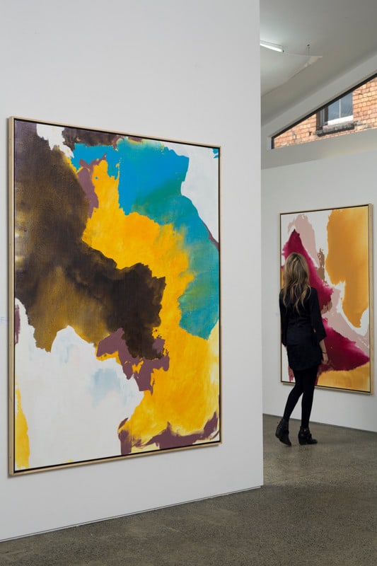 Amanda Gruenwald, New Paintings gallery installation, 2014