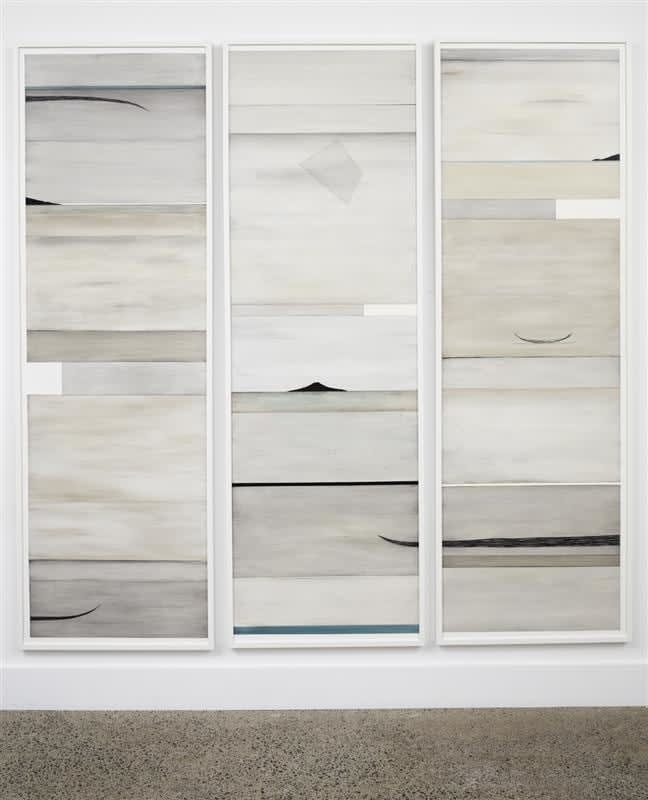 Simon Kaan, Untitled (Triptych) 11-15, 2015