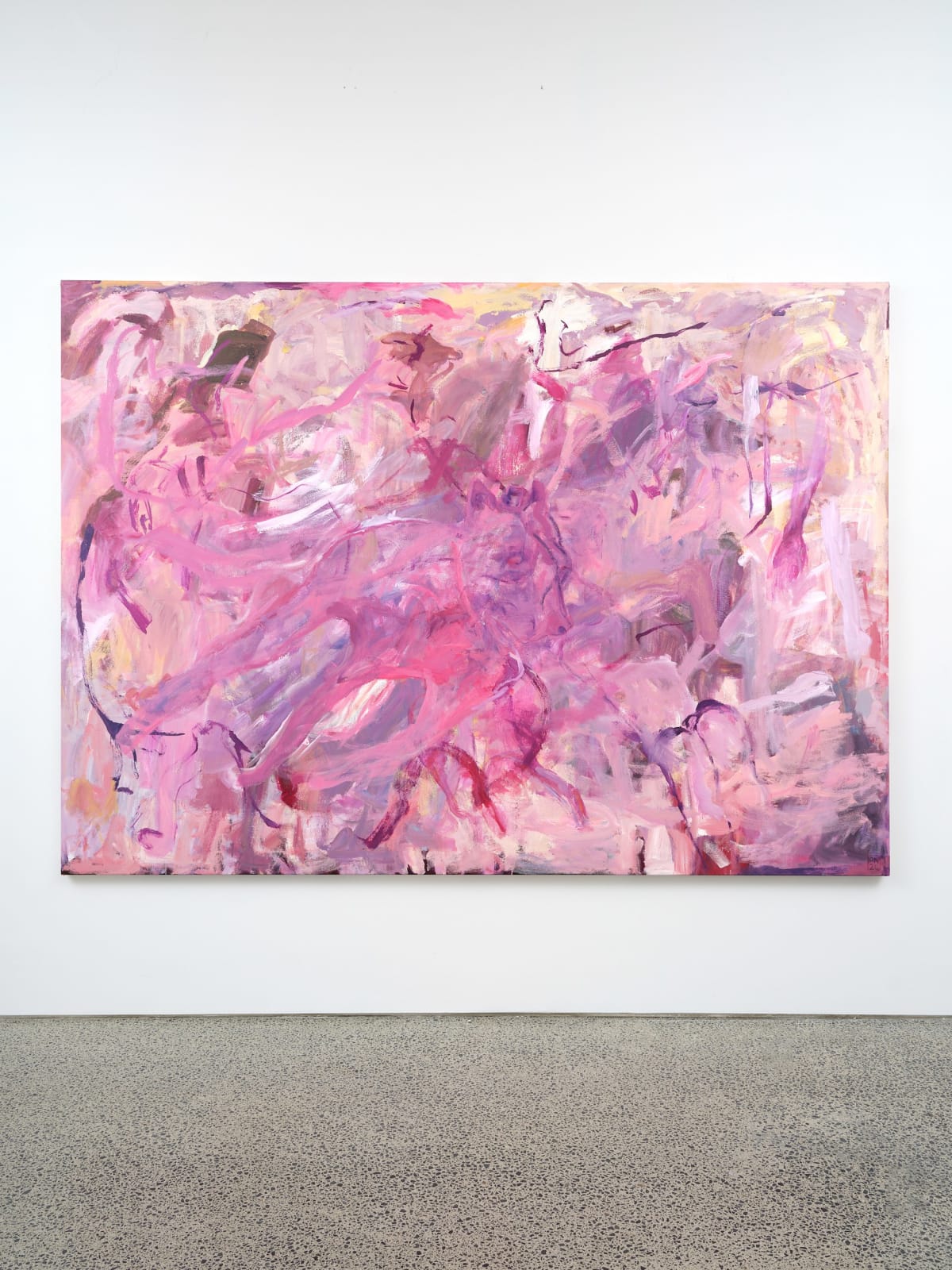 Brenda Nightingale, Running, 2024