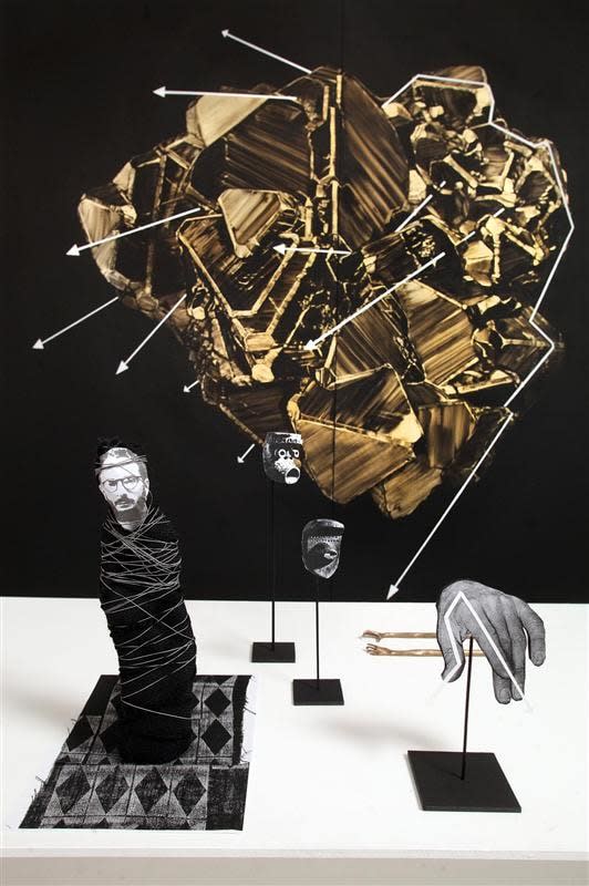 Josephine Cachemaille, Studio installation, 2014