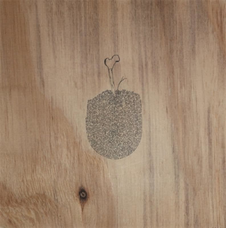 Clare Kim, Untitled (plywood I), 2010