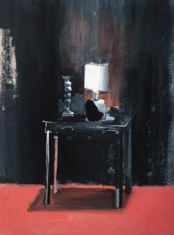 John Oxborough, Lamp with Pink, 2012