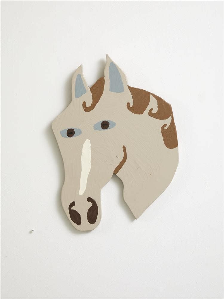 Claudia Kogachi, Beige Horse Head, 2020