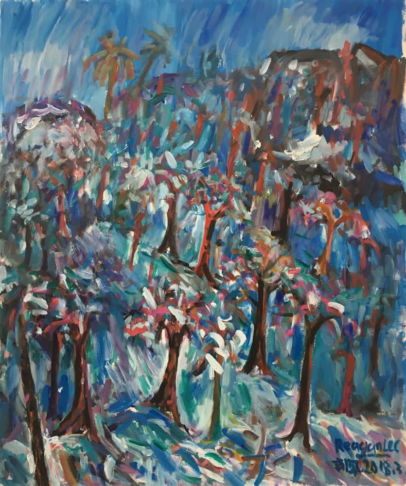 Reagan Lee, Meng Zhong Xue Lian Hua (Snow Lotus in the Dream), 2018