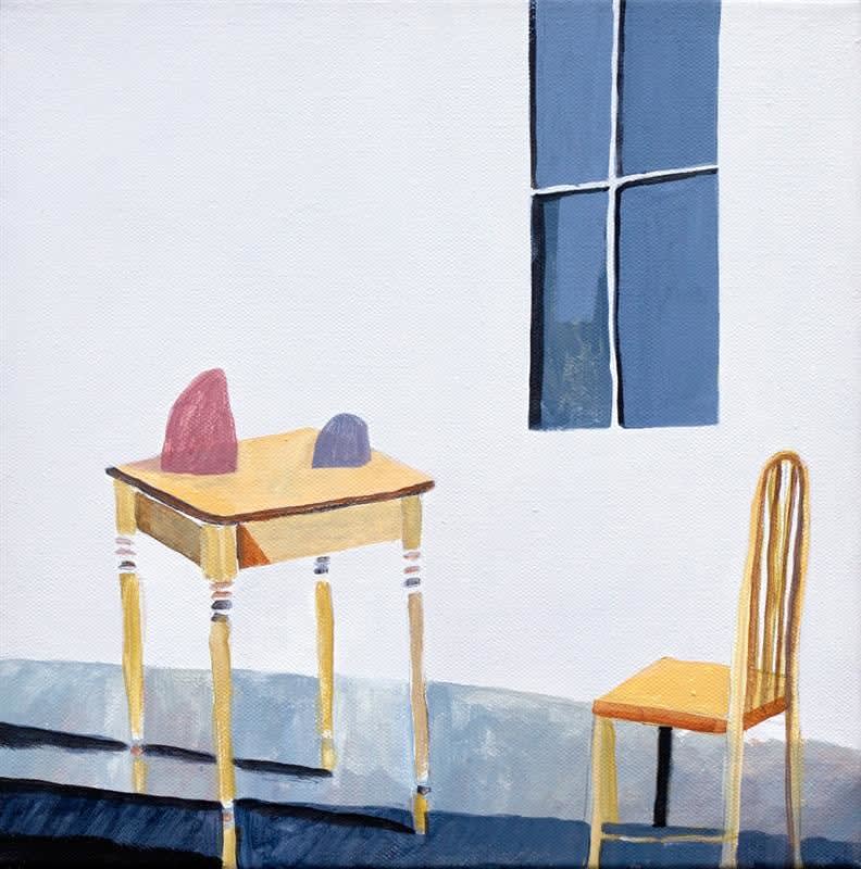 Alan Ibell, Interior With Metamorphic Subjects, 2015