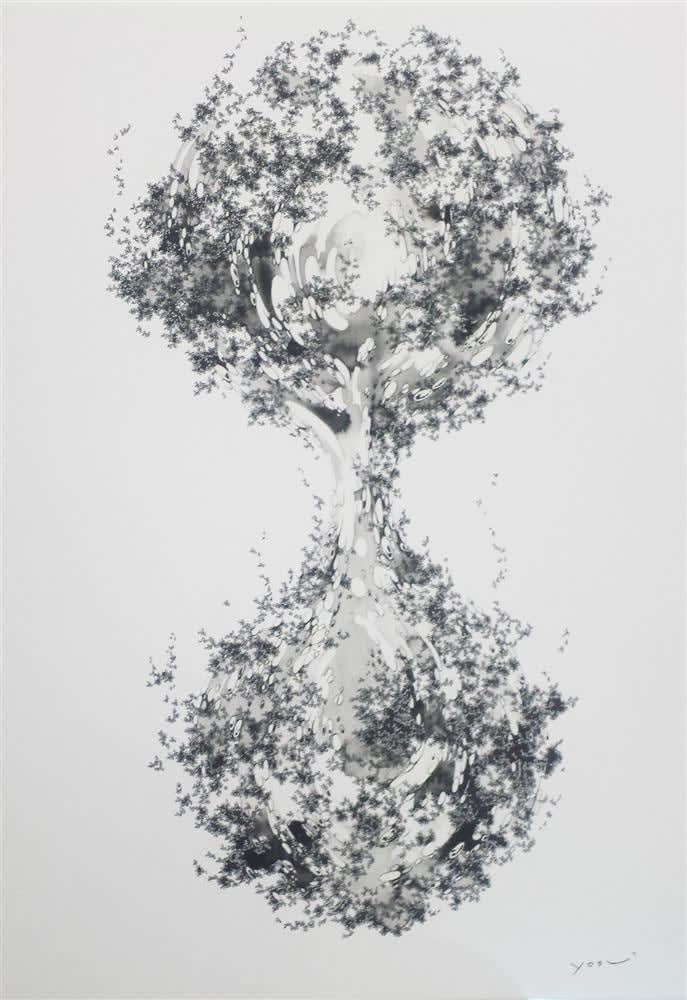Yoshiko Nakahara, Yoshiko Nakahara, Letting Up II, 2017