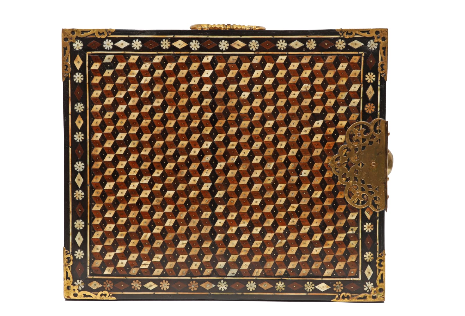 Ventó Indo-português com as Armas da Família Manoel , Índia, prov. Taná, c. 1600-1625