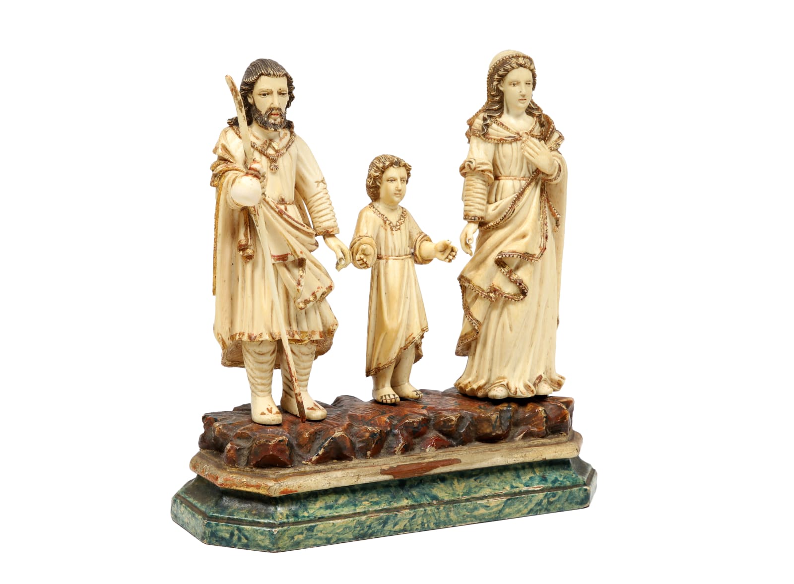 Sagrada Família Caminhante Indo-portuguesa / Indo-Portuguese Holy Family , séc. XVII-XVIII