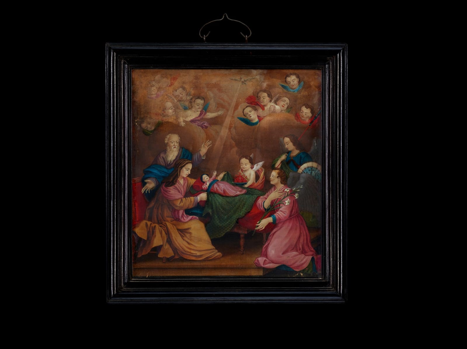 Escola Chinesa, Natividade / Nativity, China, séc. XVII