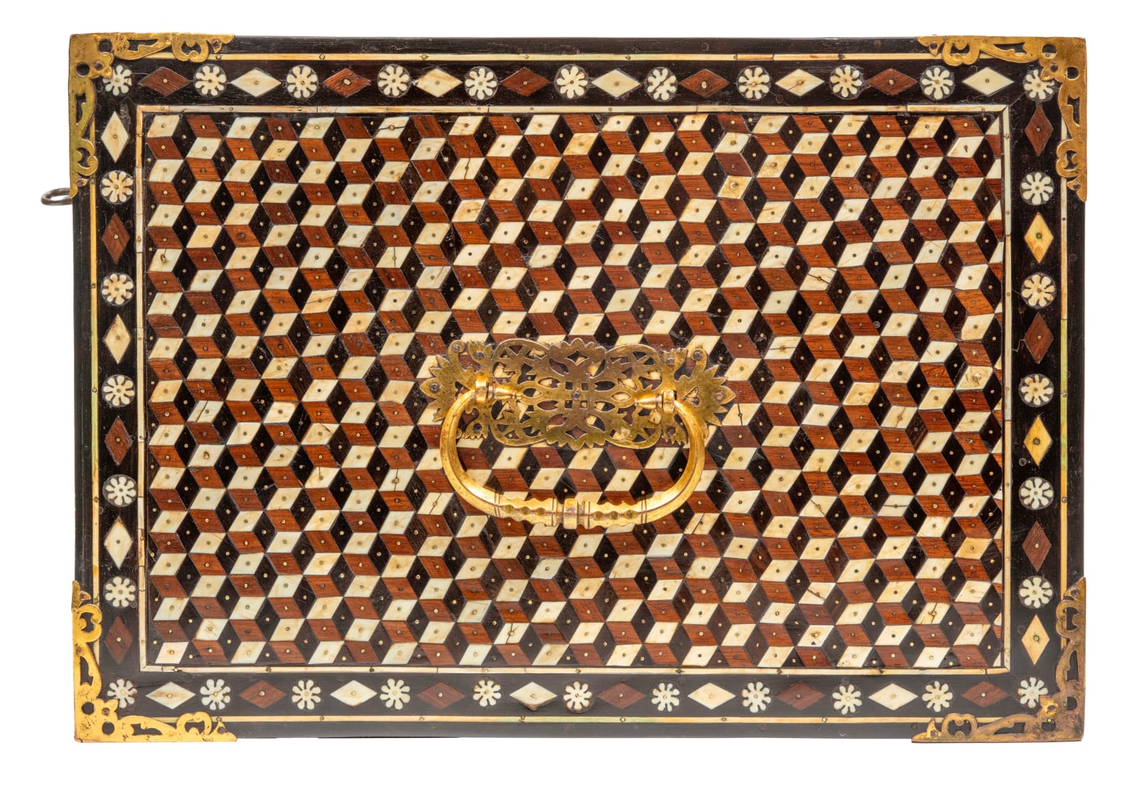 Ventó Indo-português com as Armas da Família Manoel , Índia, prov. Taná, c. 1600-1625