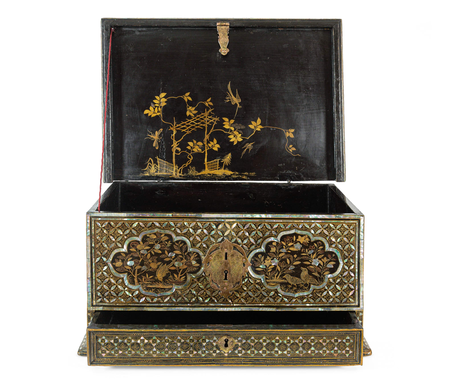 Escritório Namban ou Nipo-Português / A Namban Writing Chest, Japão, período Momoyama Japan, Momoyama period (1573 - 1603)