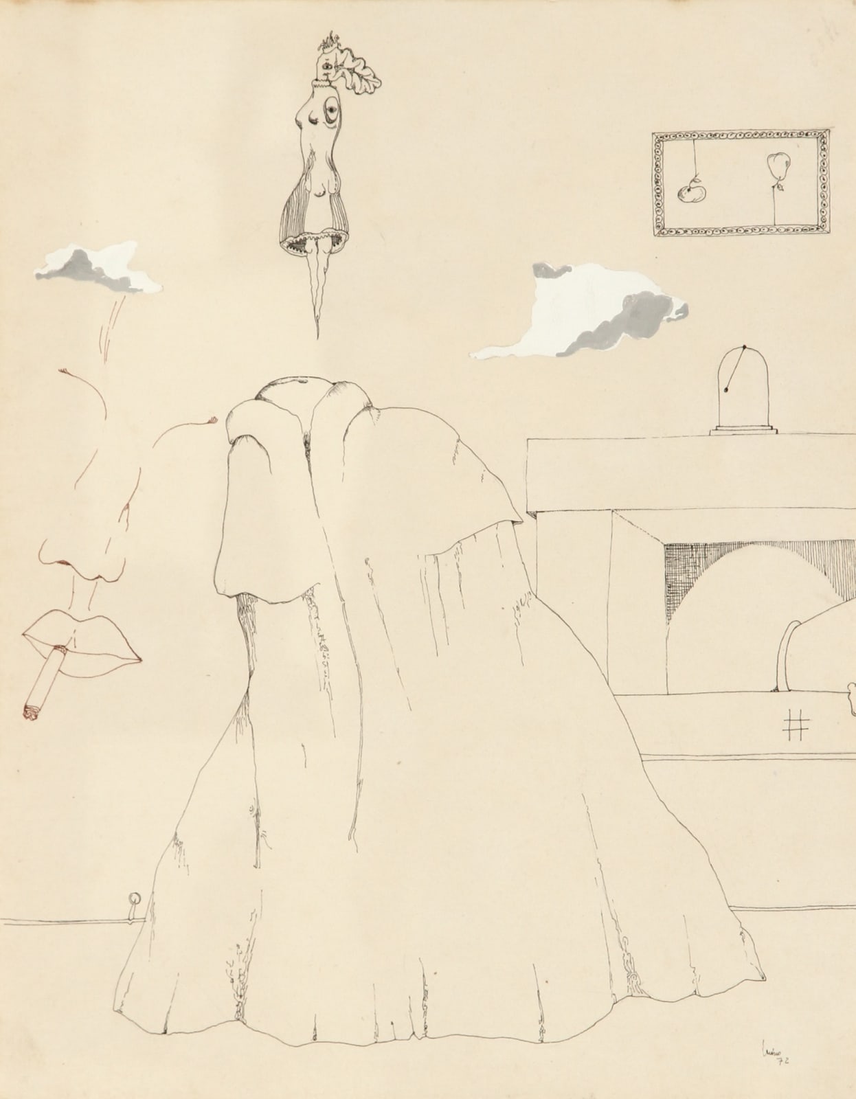 Mário Botas, Sem Título, 1973