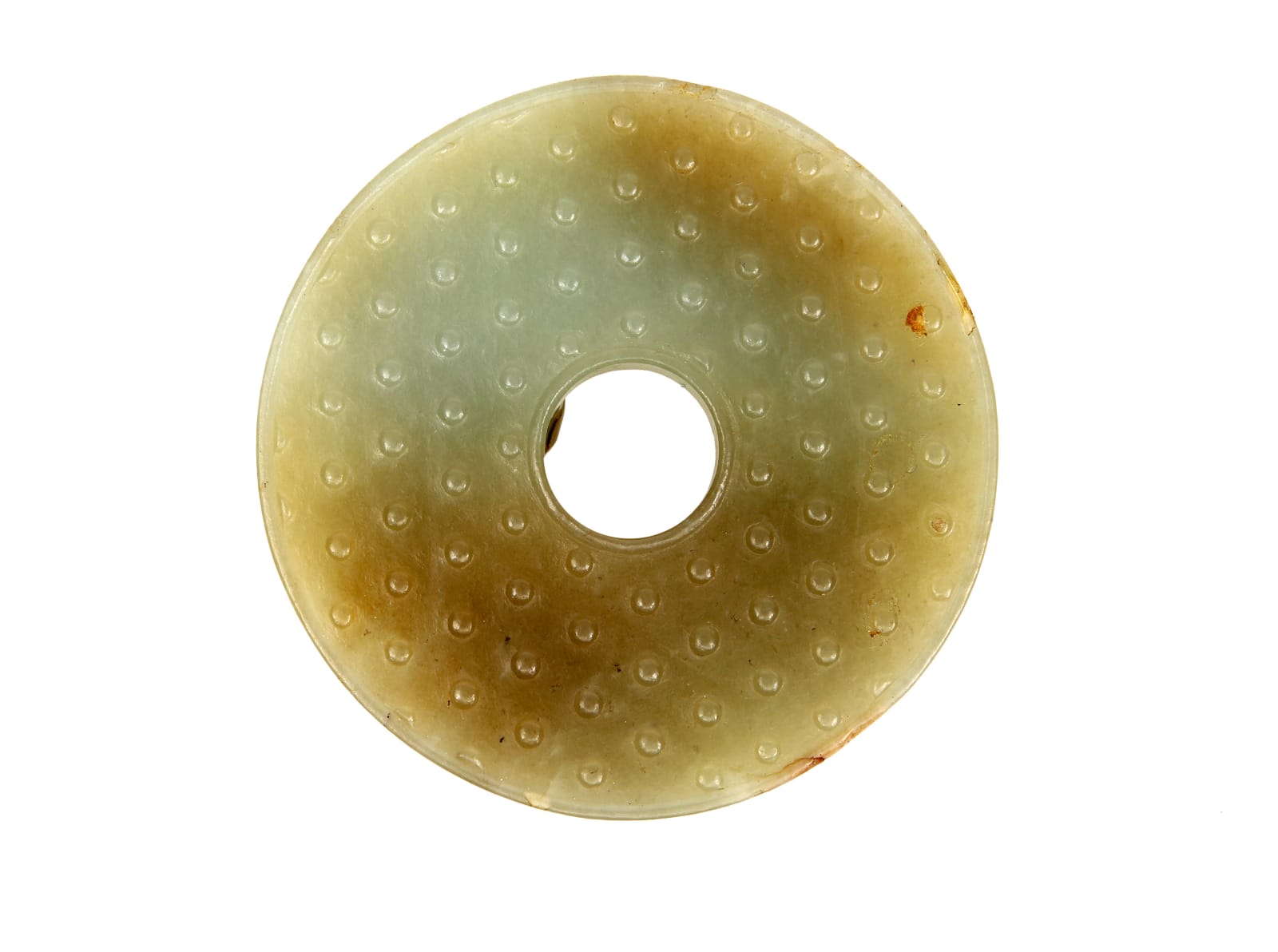 Disco "bì" sobre caixa / "Bì" disc on box, séc. XVI-XVII