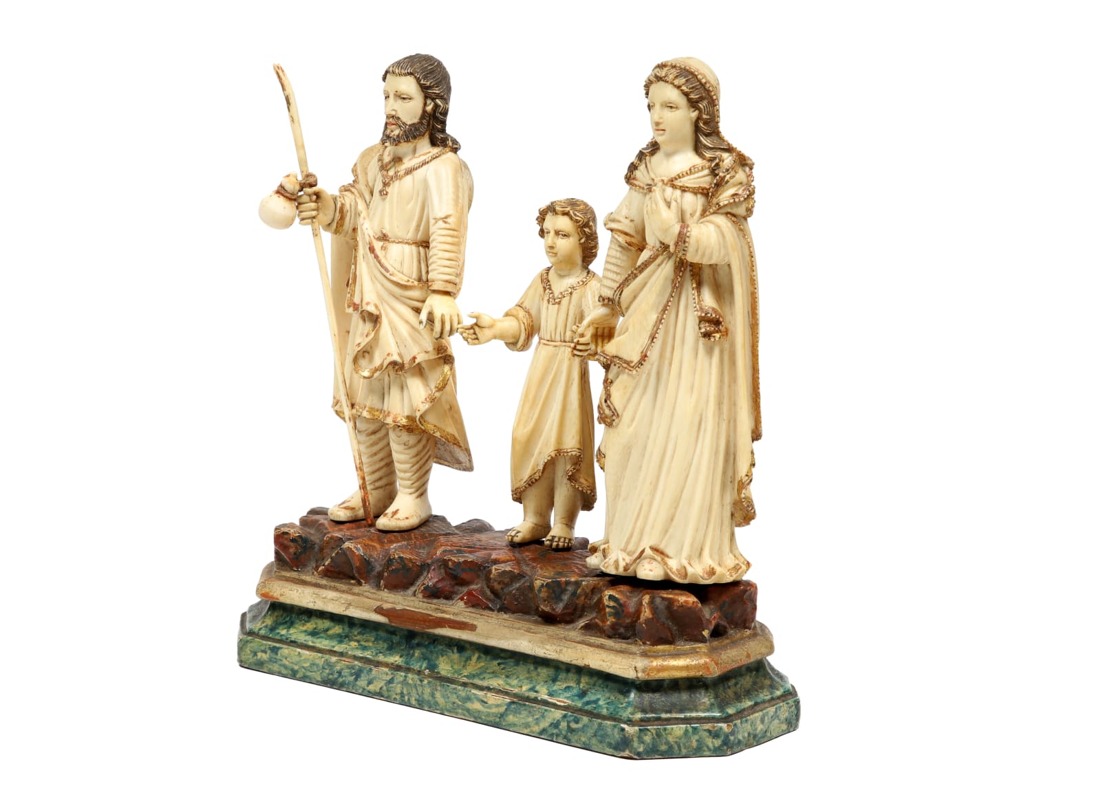 Sagrada Família Caminhante Indo-portuguesa / Indo-Portuguese Holy Family , séc. XVII-XVIII