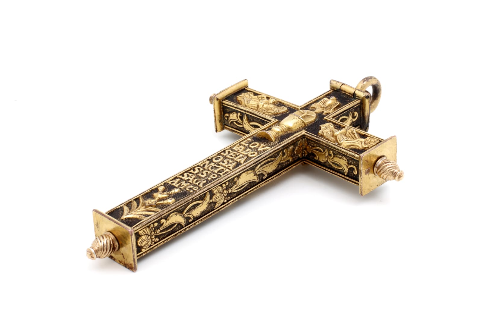 Cruz-Relicário Namban ou Nipo - português / A Nipo-Portuguese or Namban Reliquary Cross, Japão / Japan, Momoyama ca. 1573 - 1603