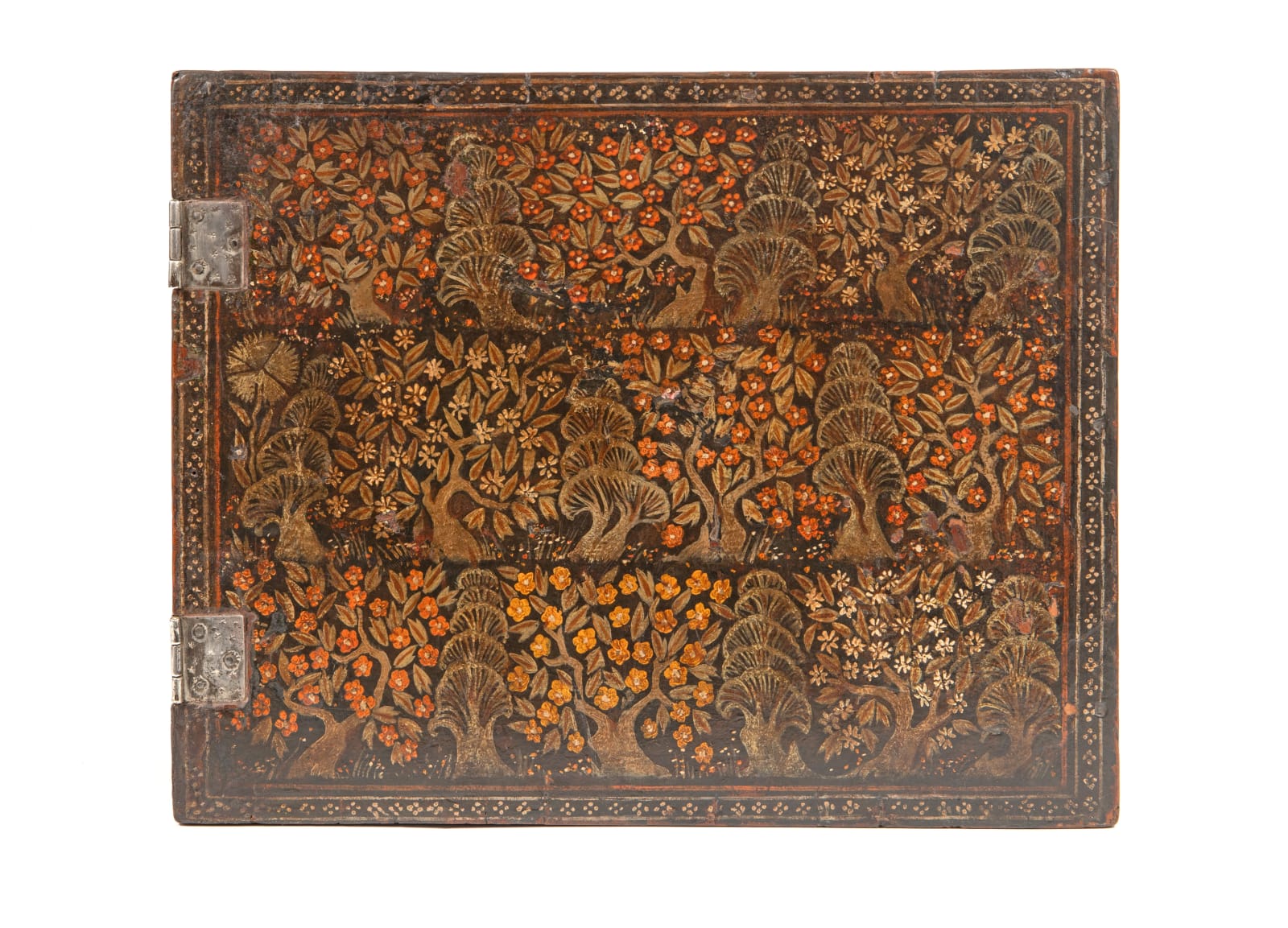 Ventó Indo-Português / An Indo-Portuguese Chaul Painted Ventó, India, Chaul, séc. XVII (inícios)