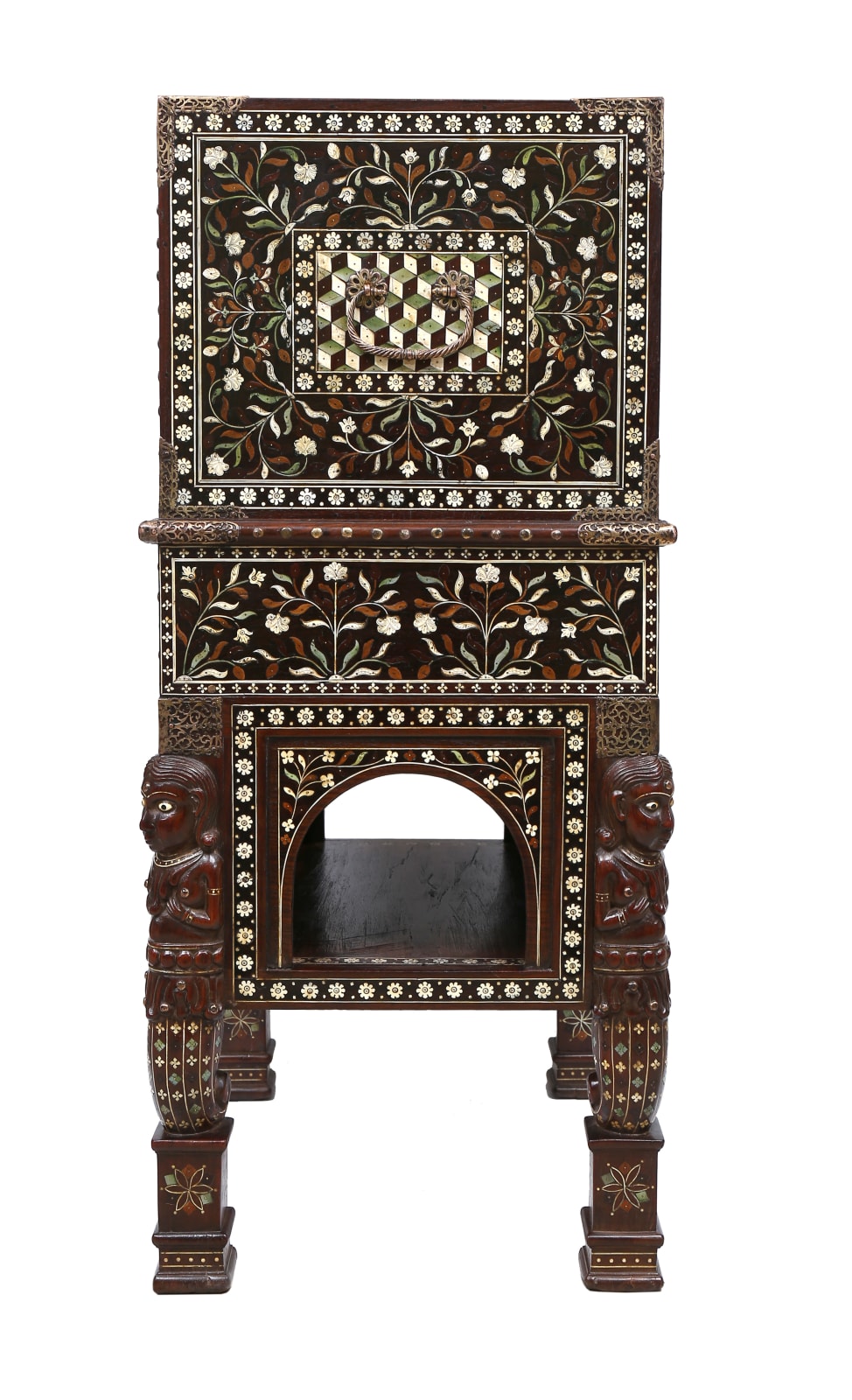 Contador com Trempe, Província do Norte do Estado Português da Índia (Taná), finais séc. XVI