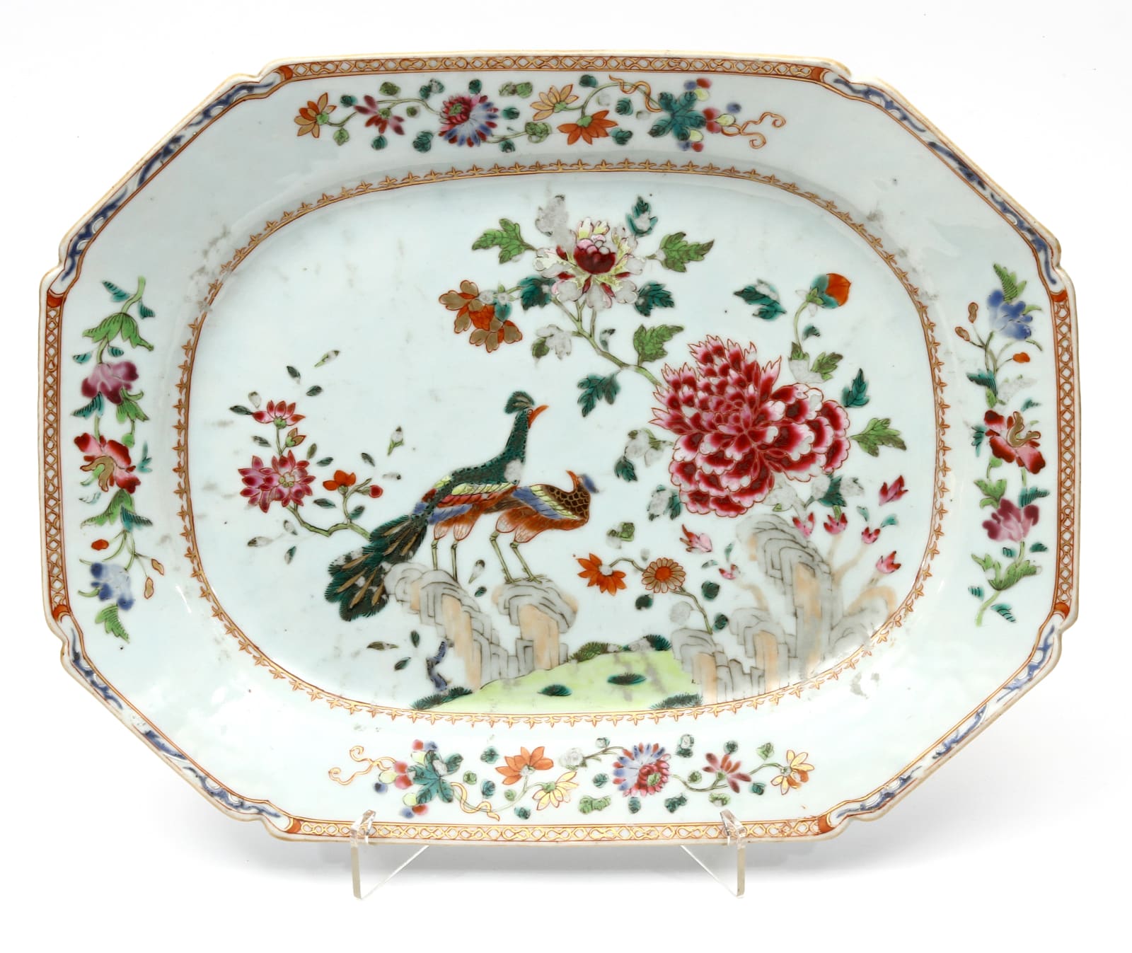 Travessa Octogonal, Dinastia Qing, Reinado Qianlong (1736-1795)