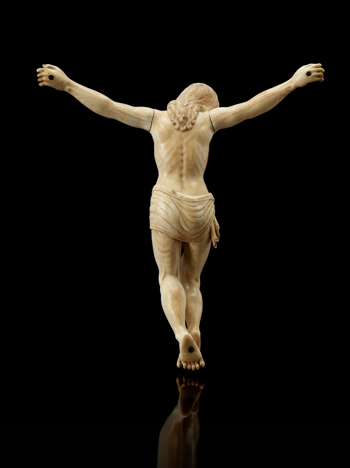 Cristo crucificado Cingalo-português / A Sinhalese-Portuguese Crucified Christ, Ceilão, finais do séc. XVI / Ceylon, end of 16th. c.