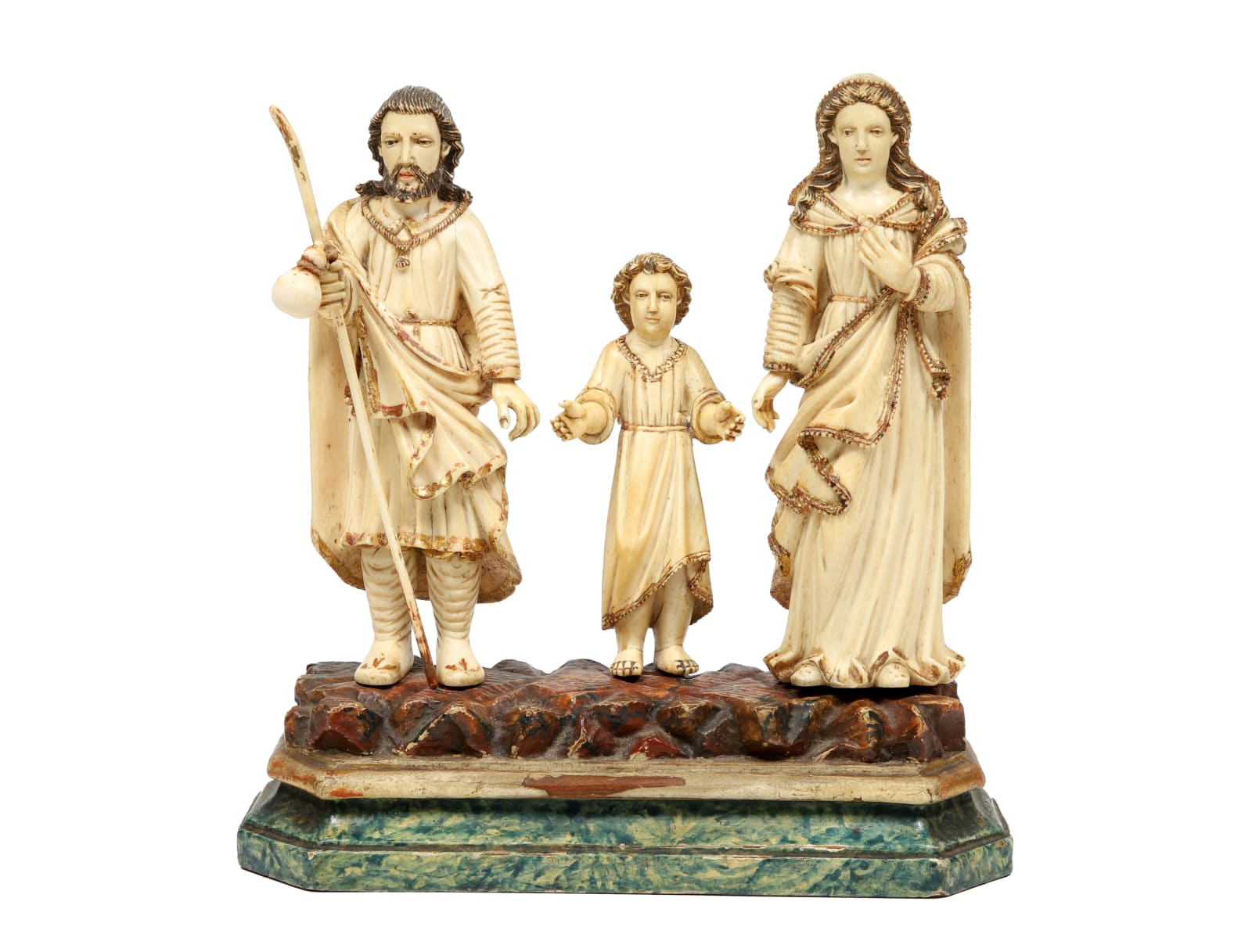 Sagrada Família Caminhante Indo-portuguesa / Indo-Portuguese Holy Family , séc. XVII-XVIII