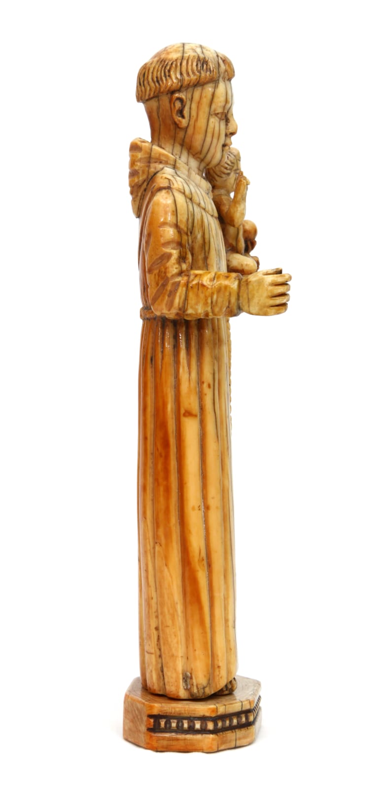 Santo António com o Menino Cíngalo-português, séc. XVII