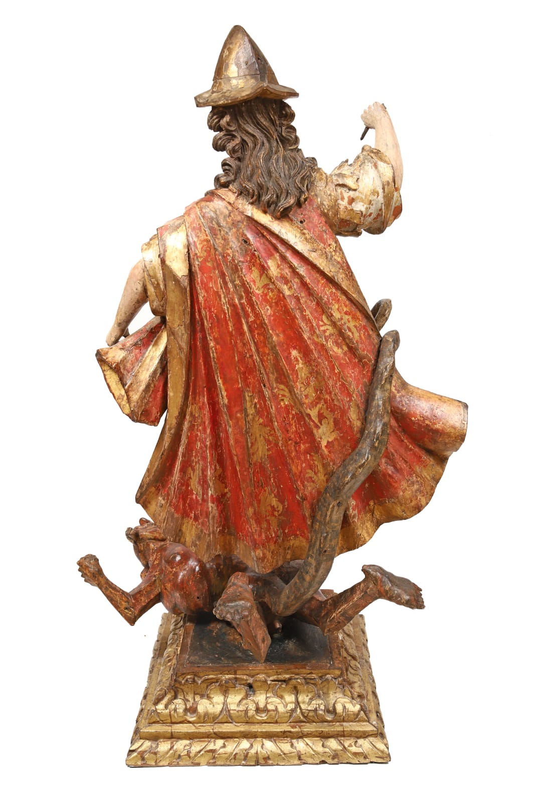 São Miguel matando o demónio / Saint Michael Slaying the Devil, Perú, séc. XVII.