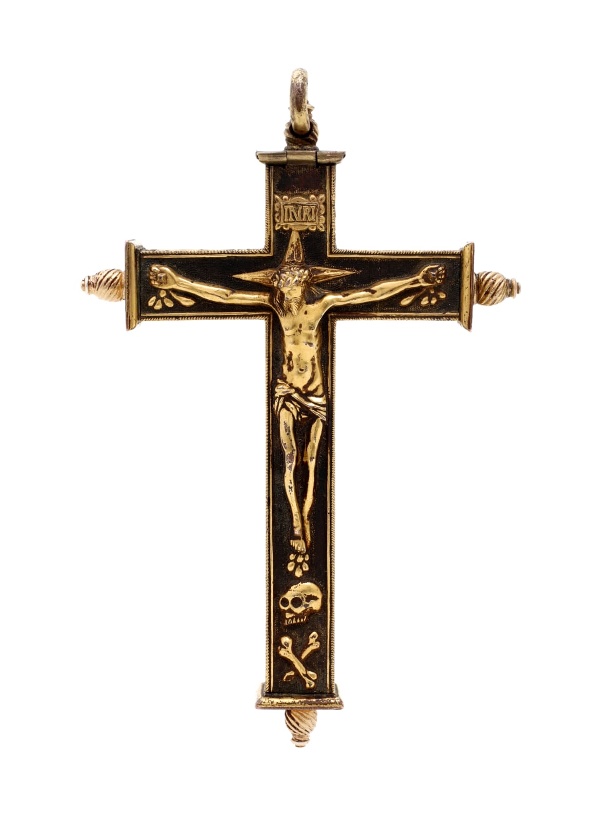Cruz-Relicário Namban ou Nipo - português / A Nipo-Portuguese or Namban Reliquary Cross, Japão / Japan, Momoyama ca. 1573 - 1603