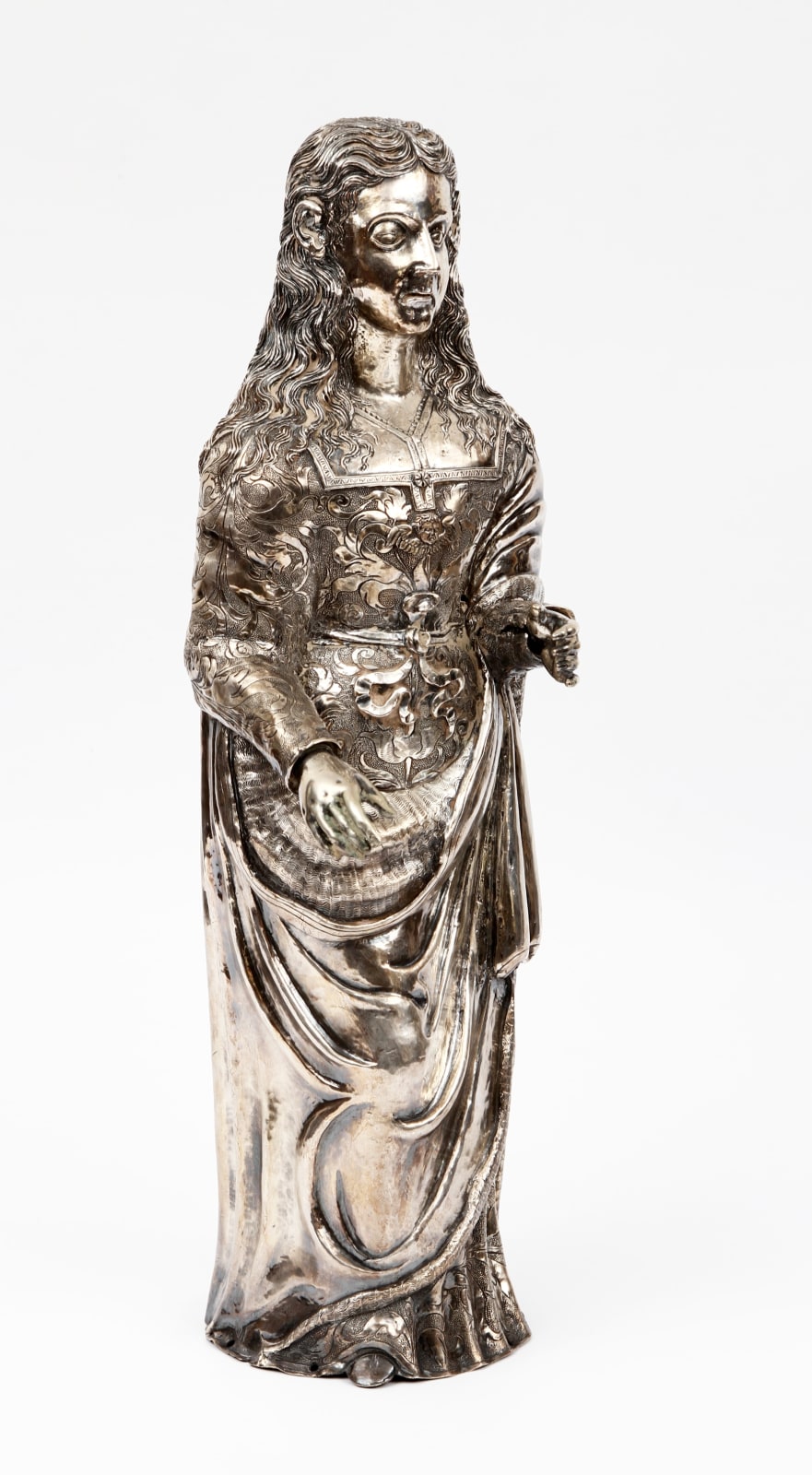 Santa Geracina (?) Indo-portuguesa , Índia, Goa, séc.XVI / XVII