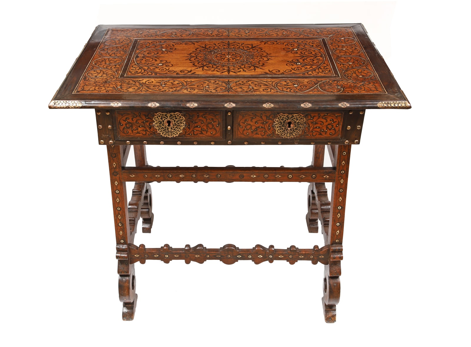 Banca Indo-Portuguesa / An Indo-Portuguese Dias tabel, India, Goa, séc. XVII / Goa, 17th. c.
