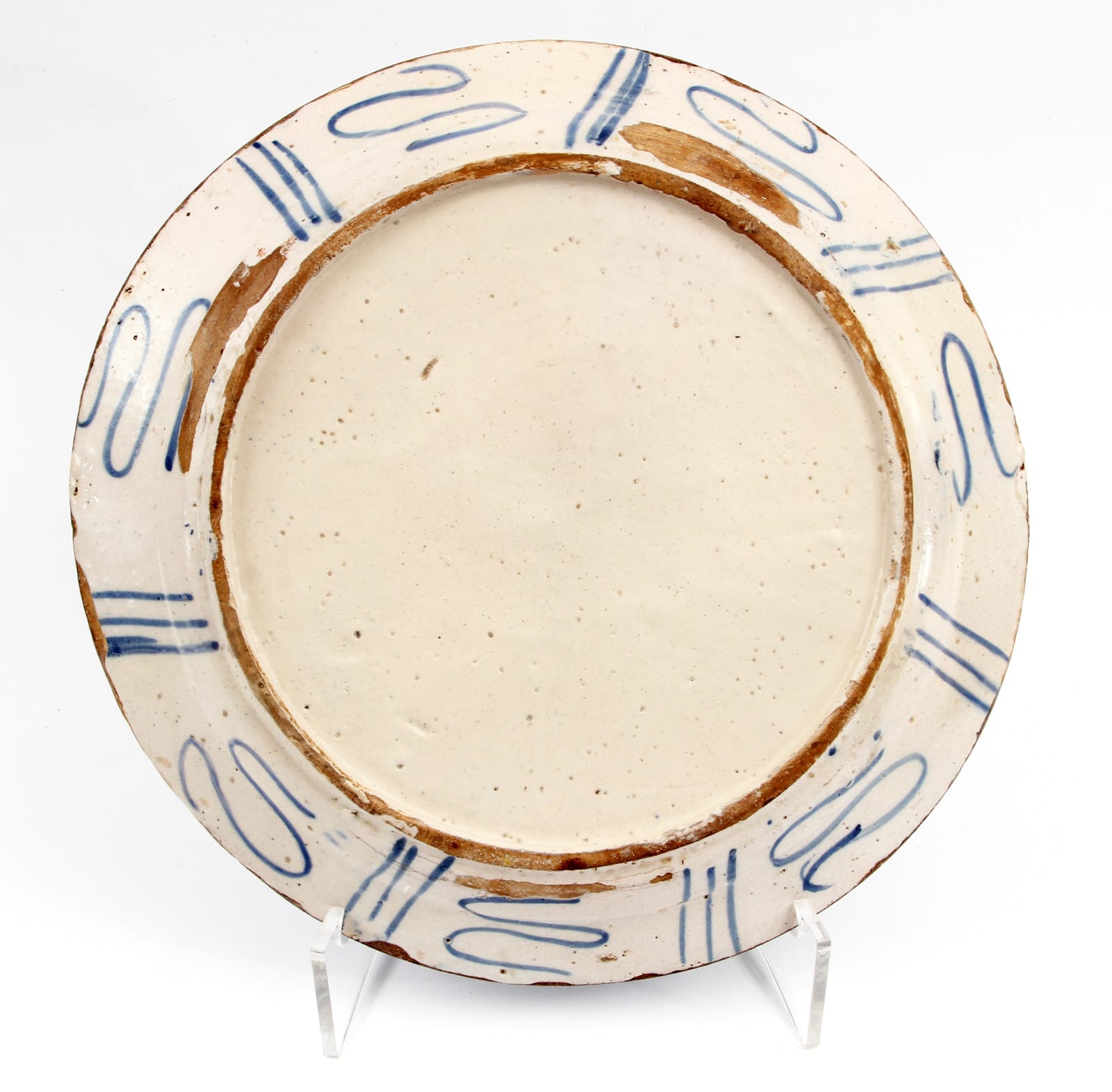 Prato de aparato Paisagem com Ave / A Landscape with a Bird large display plate, Lisboa, 1600-1625